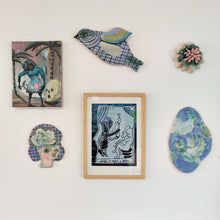 Indlæs billede til gallerivisning Spejl, Lavender Bird