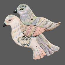 Indlæs billede til gallerivisning Lovebirds, væghængt