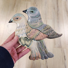 Indlæs billede til gallerivisning Lovebirds, væghængt