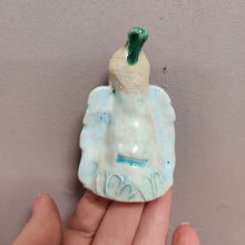 Indlæs billede til gallerivisning Engel grønblåt hår