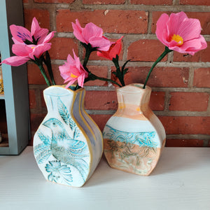 Vase med solkvinde