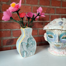 Indlæs billede til gallerivisning Vase med fugl