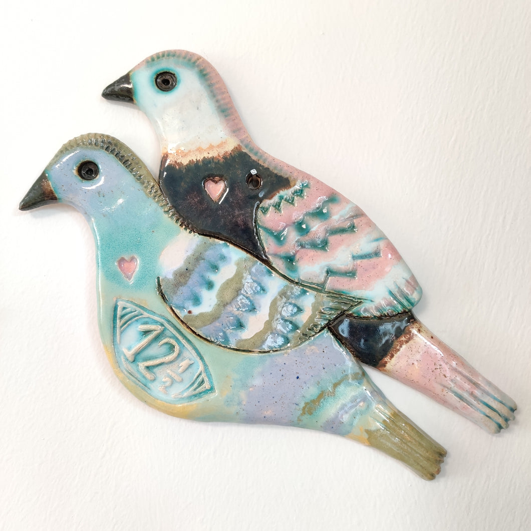 Vægfugle lovebirds 12,5