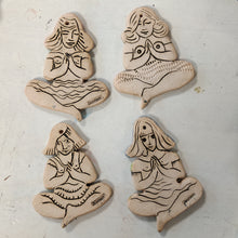 Indlæs billede til gallerivisning Yogadame rosa hår