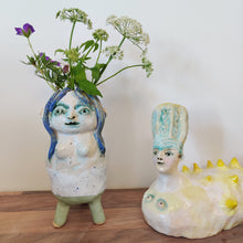 Indlæs billede til gallerivisning blåhåret vase